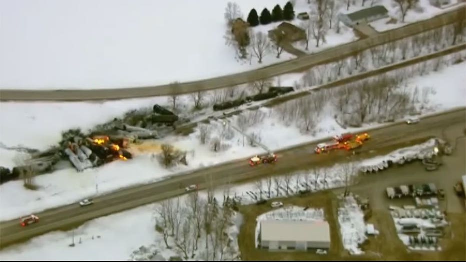 Raymond, Minnesota train derailment