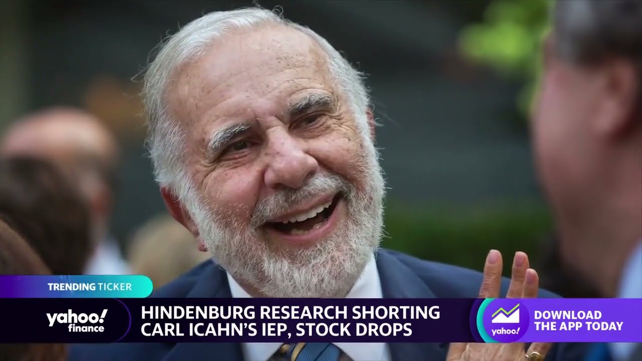 Icahn Enterprises Stock Drops Following Hindenburg Researchs Concerns Short Position 3779