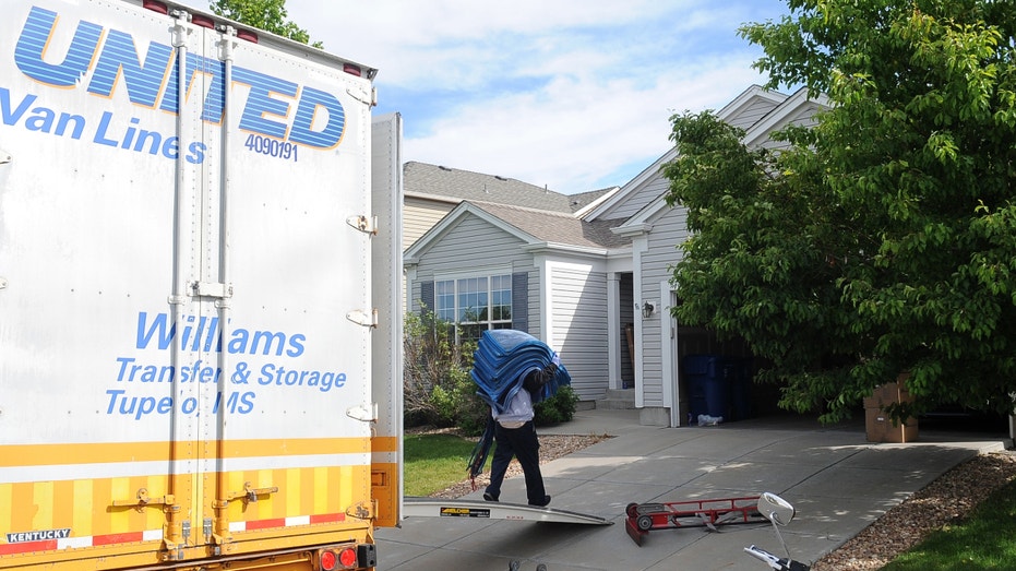 United Van Lines moving truck Colorado