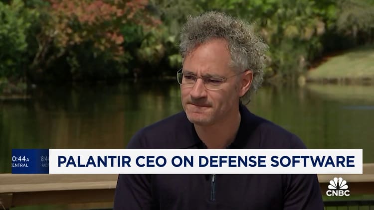 Watch CNBC's full interview with Palantir CEO Alex Karp