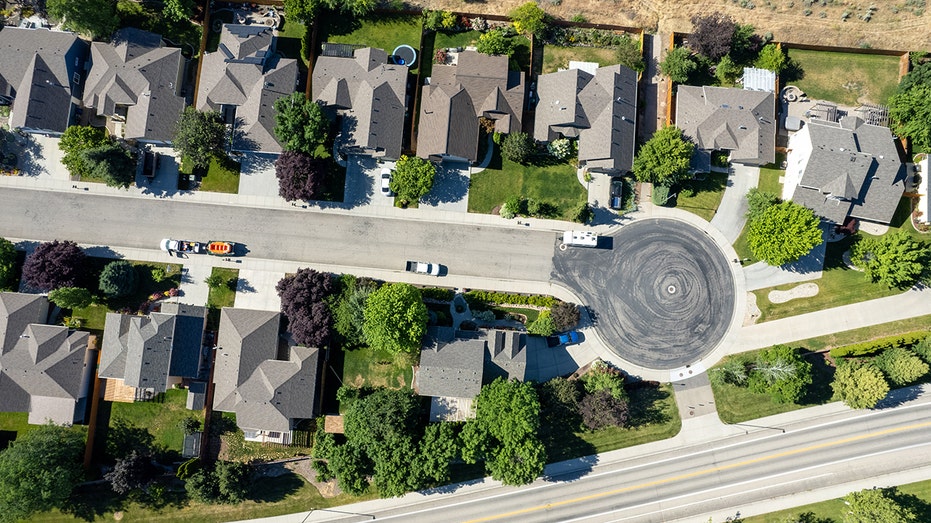 A photo of homes in Idaho.